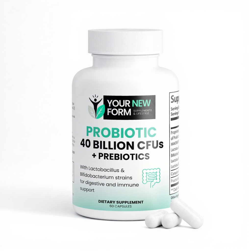 Probiotic 40 Billion CFU + Prebiotics