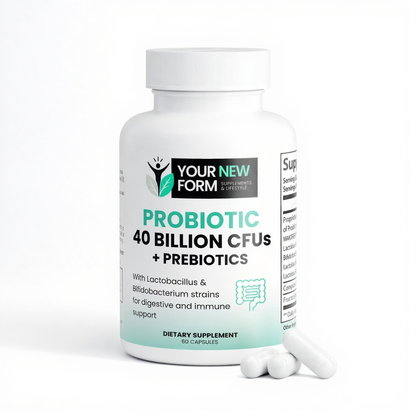 Probiotic 40 Billion CFU + Prebiotics