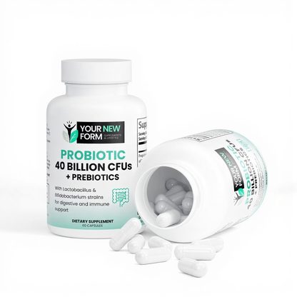 Probiotic 40 Billion CFU + Prebiotics
