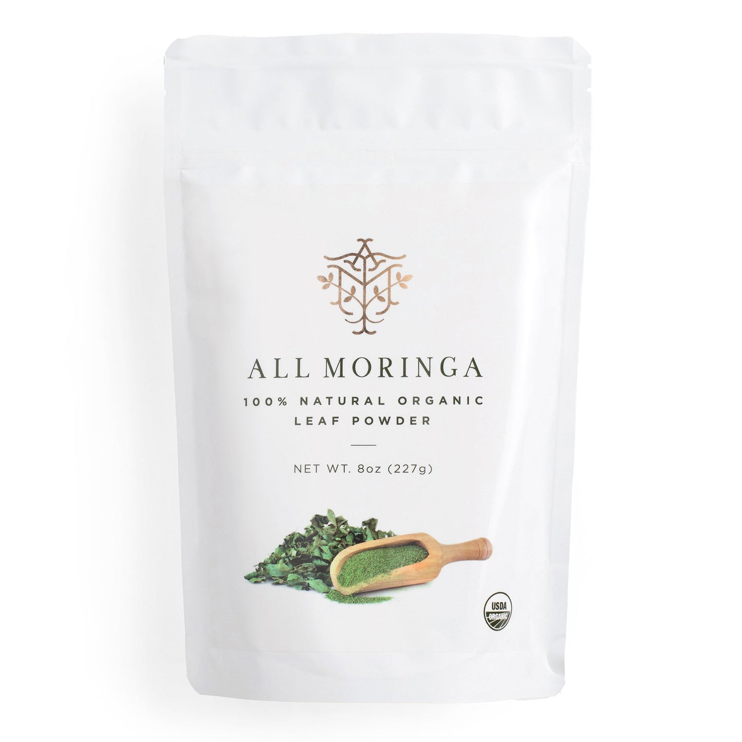Premium Organic Moringa Oleifera Leaf Powder